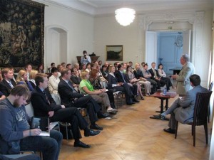 Debatų klubas su prof. V. Landsbergiu (2009 m.)